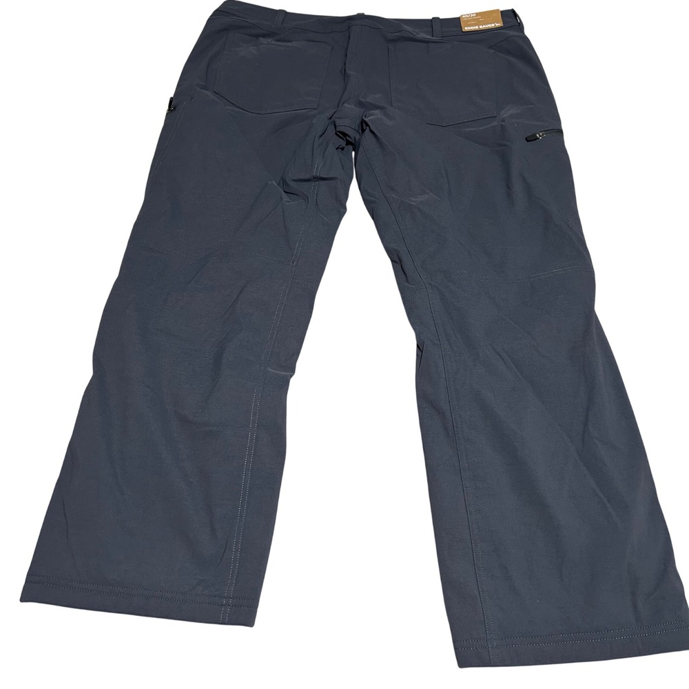 NWT Eddie Baue First Ascent Lined Guide Pro Pants Mens 40 30 Gray Fleece Hiking